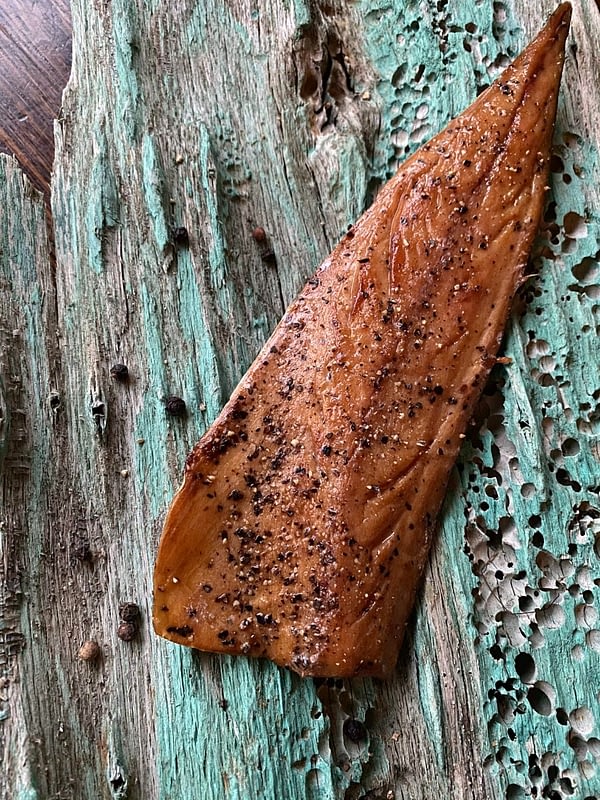 Oak Smoked Mackerel Fillets - Peppered