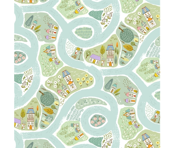 fabric-green-river-houses